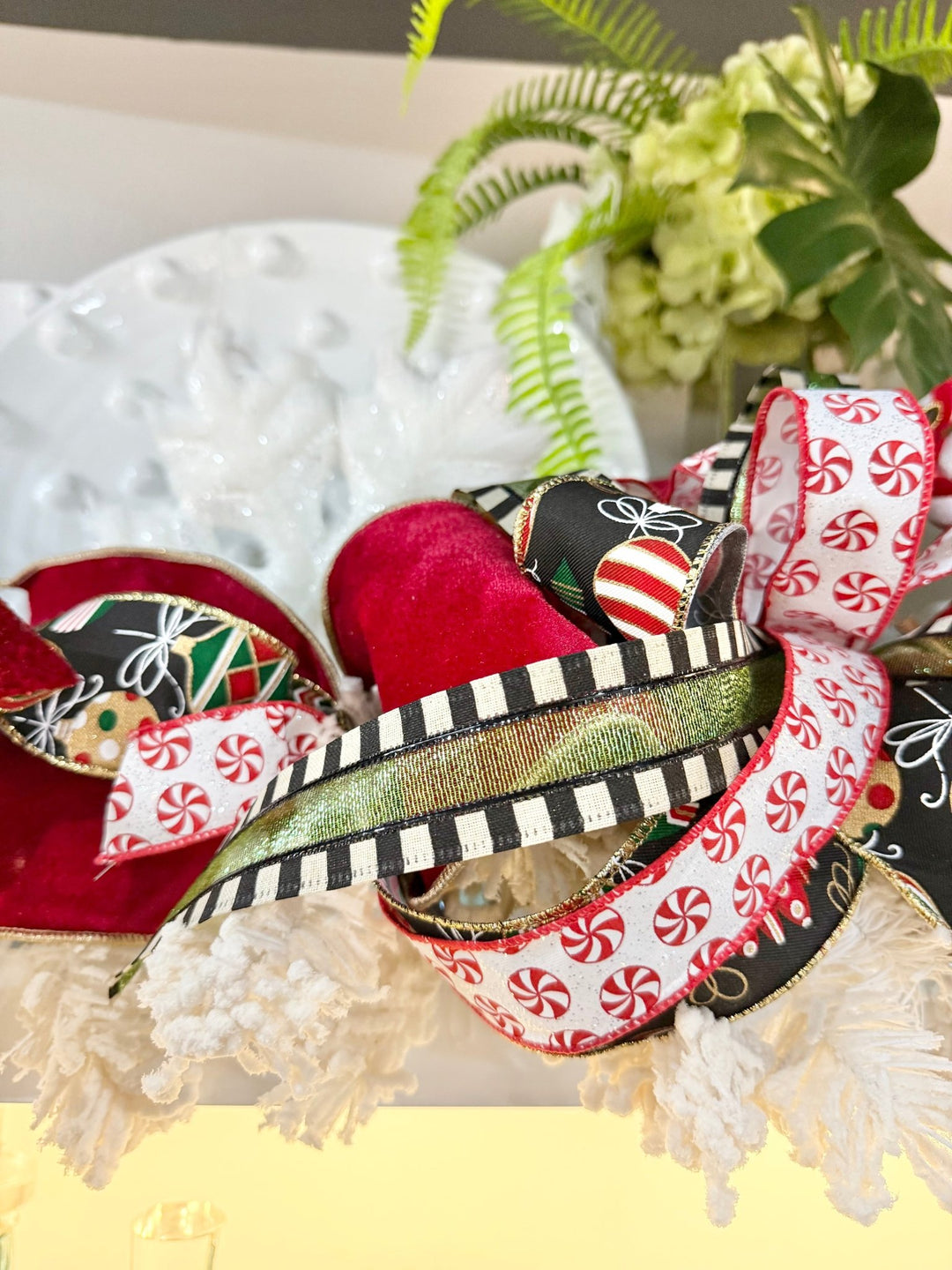 Candy Cane + Snowflake Garland - Perch