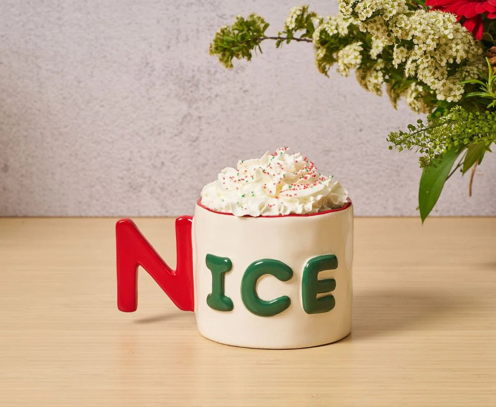 Ceramic Message Mug Nice - #Perch#