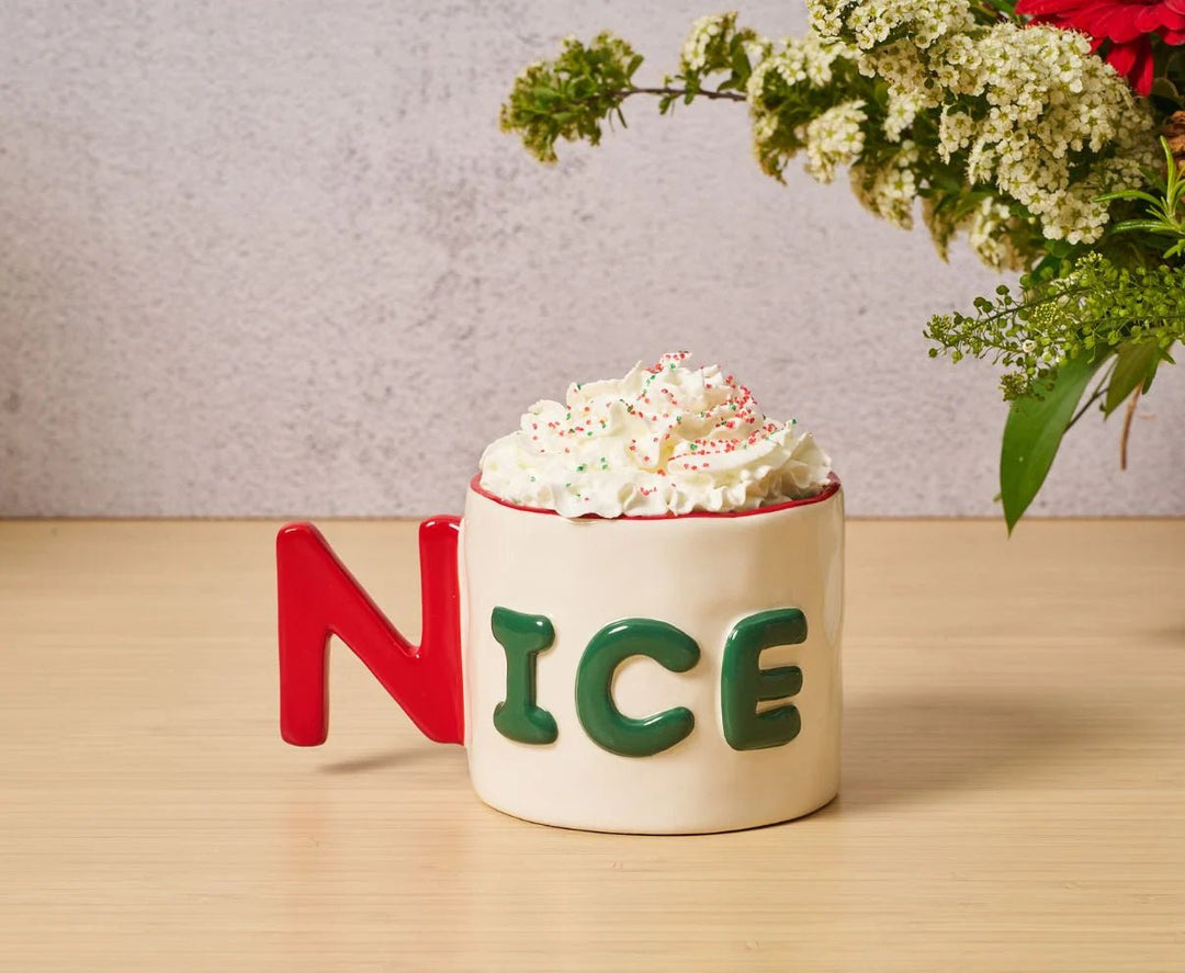Ceramic Message Mug Nice - #Perch#