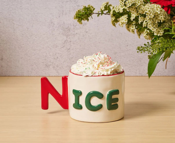 Ceramic Message Mug Nice - #Perch#