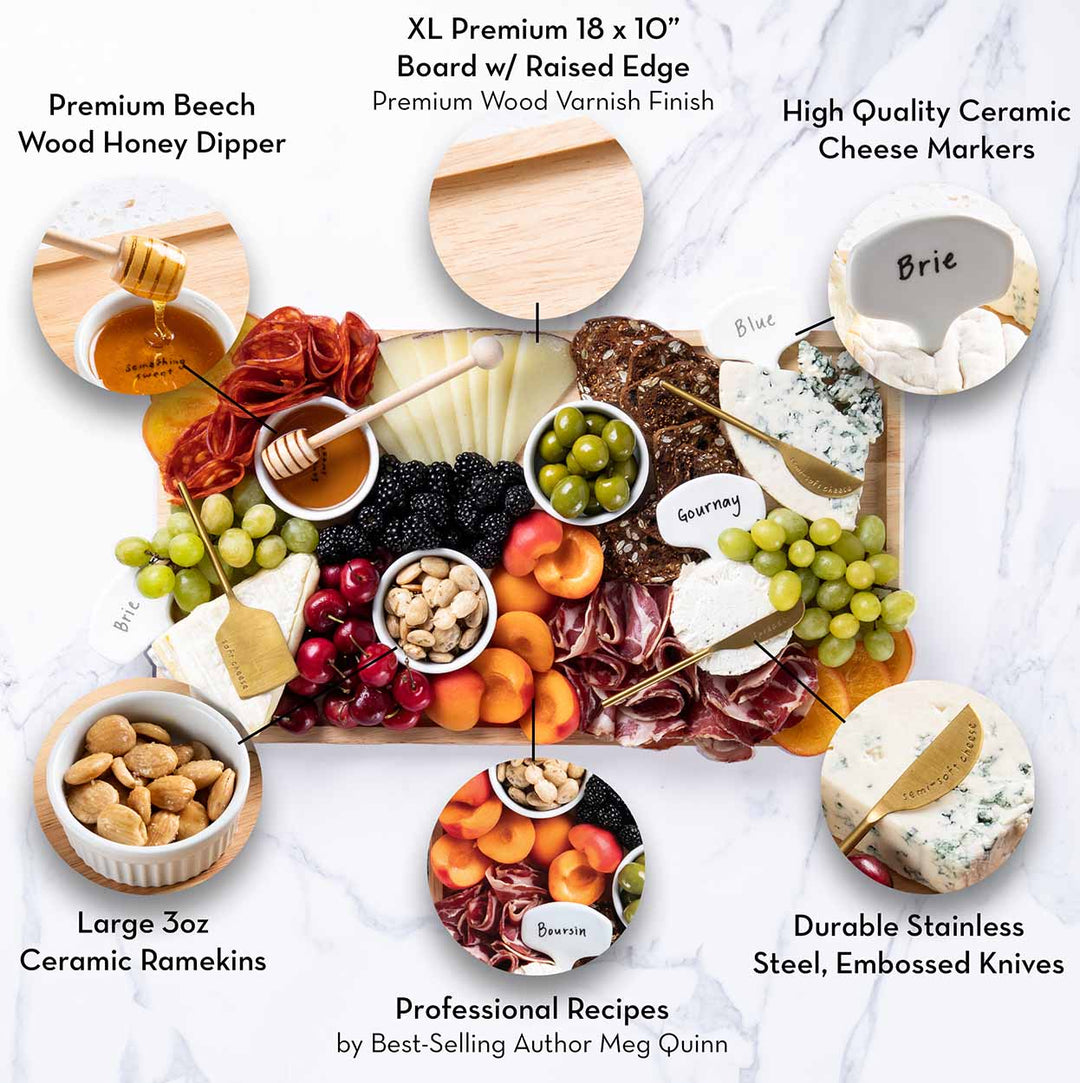 Charcuterie Board & Accessories Kit - Perch