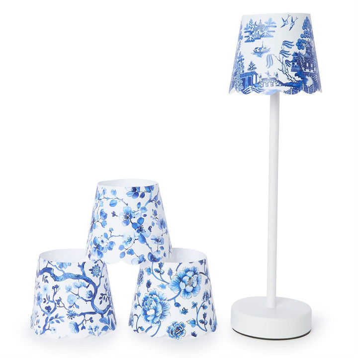Chinoiserie Paper Shade Covers - Perch