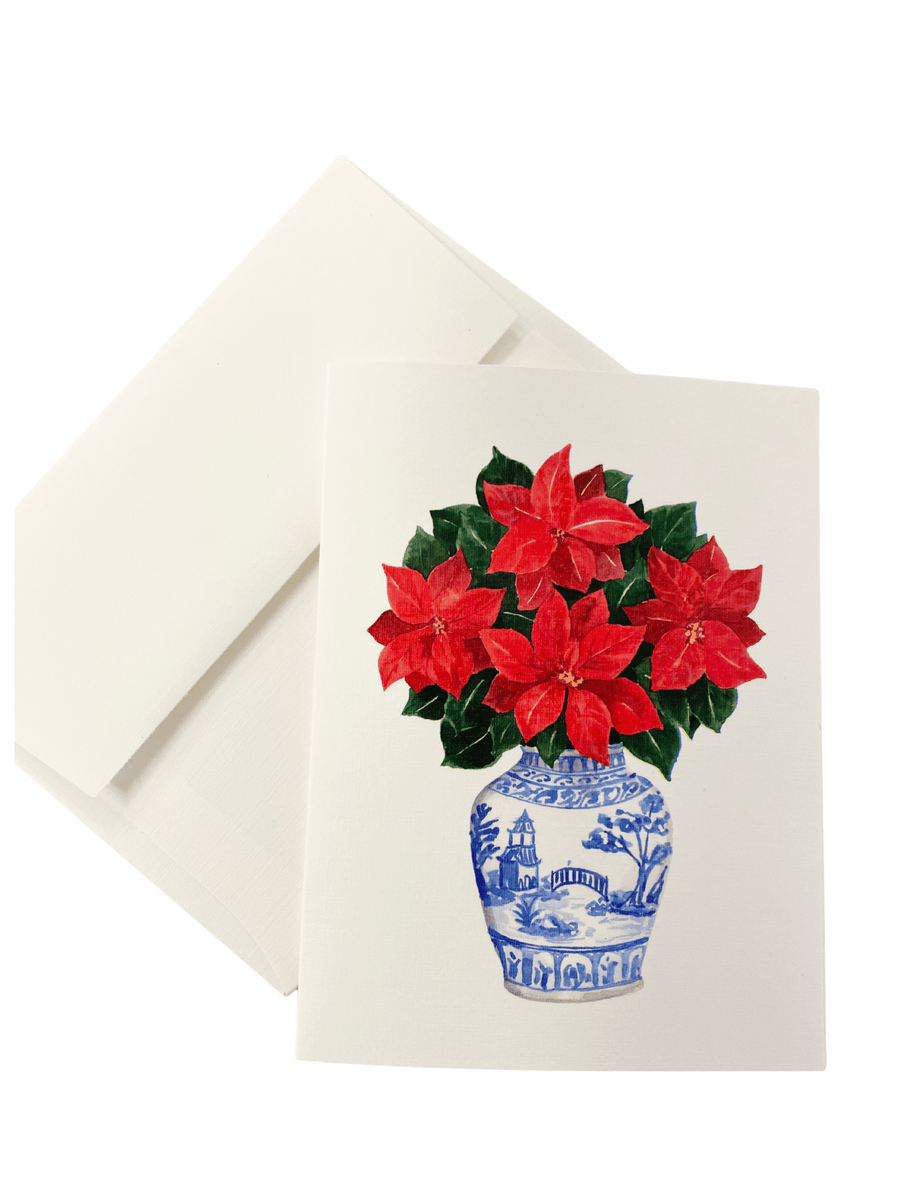 Chinoiserie Poinsettias - Boxed Set - Perch