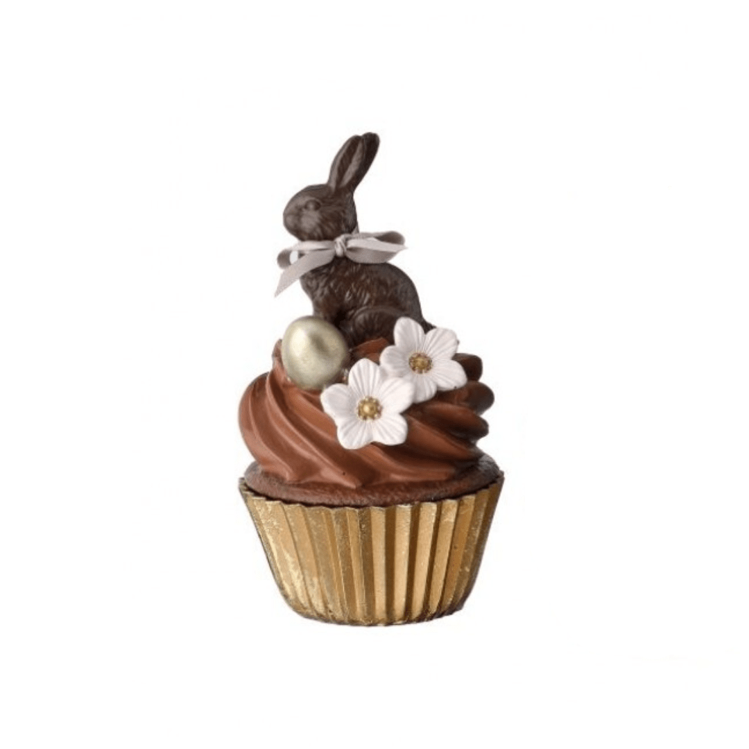 Chocolate Resin Bunny Cupcake - Perch