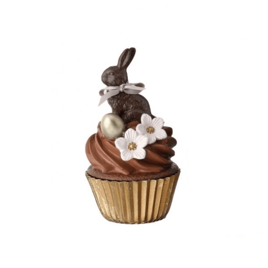 Chocolate Resin Bunny Cupcake - Perch