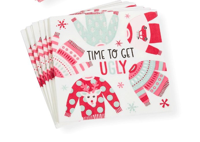 Christmas Cocktail Napkins - #Perch#