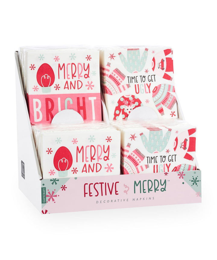 Christmas Cocktail Napkins - #Perch#