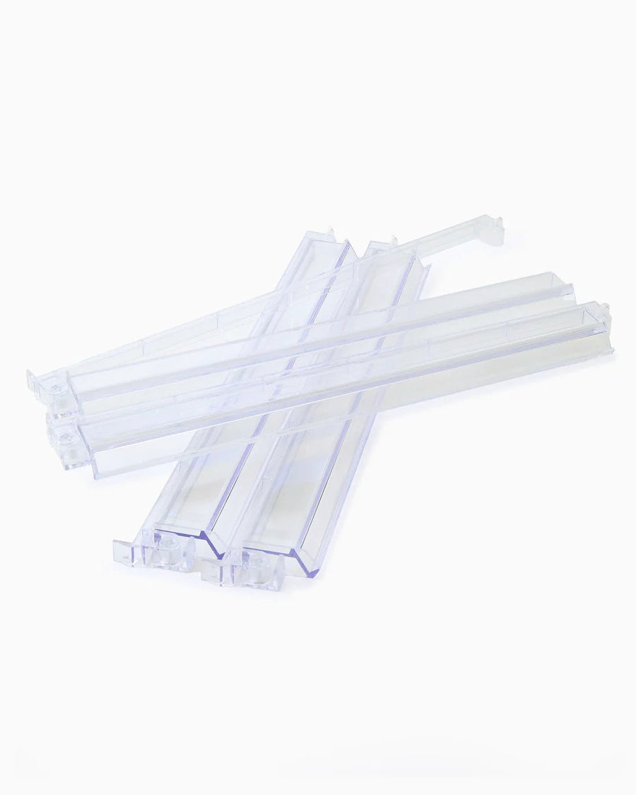 Clear Acrylic Rack and Pusher Set - Perch
