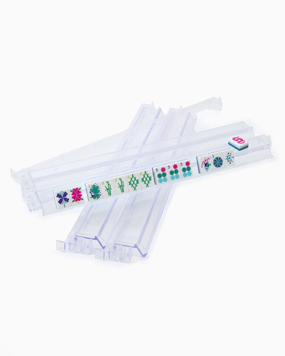 Clear Acrylic Rack and Pusher Set - Perch