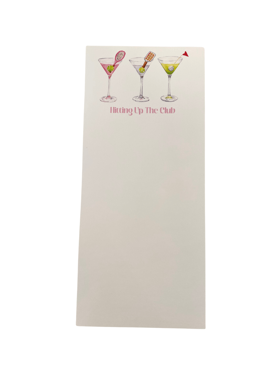 Country Club Cocktails - List Pad - Perch