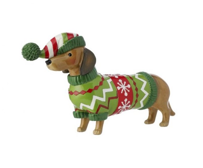 Dachshund In Sweater - #Perch#