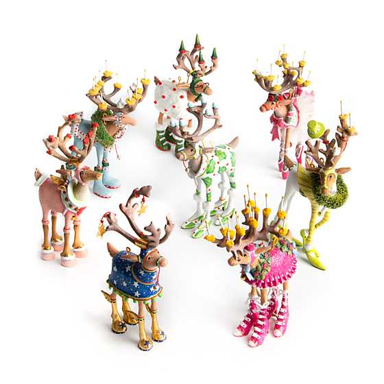 Dash Away Mini Reindeer Ornaments - #Perch#