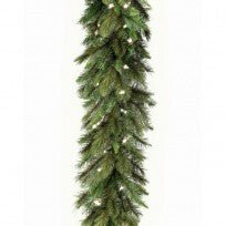 Deluxe Belgium Garland Pre Lit - Perch