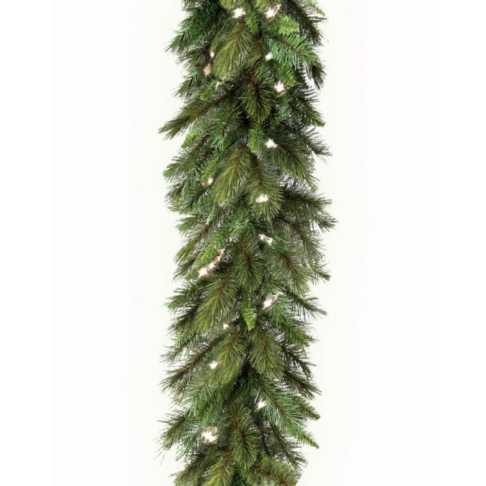 Deluxe Belgium Garland Pre Lit - Perch