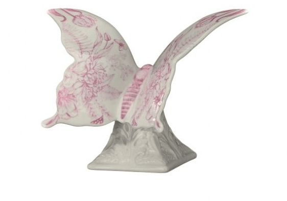 Dolomite Butterfly on Pedestal - Perch