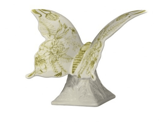 Dolomite Butterfly on Pedestal - Perch