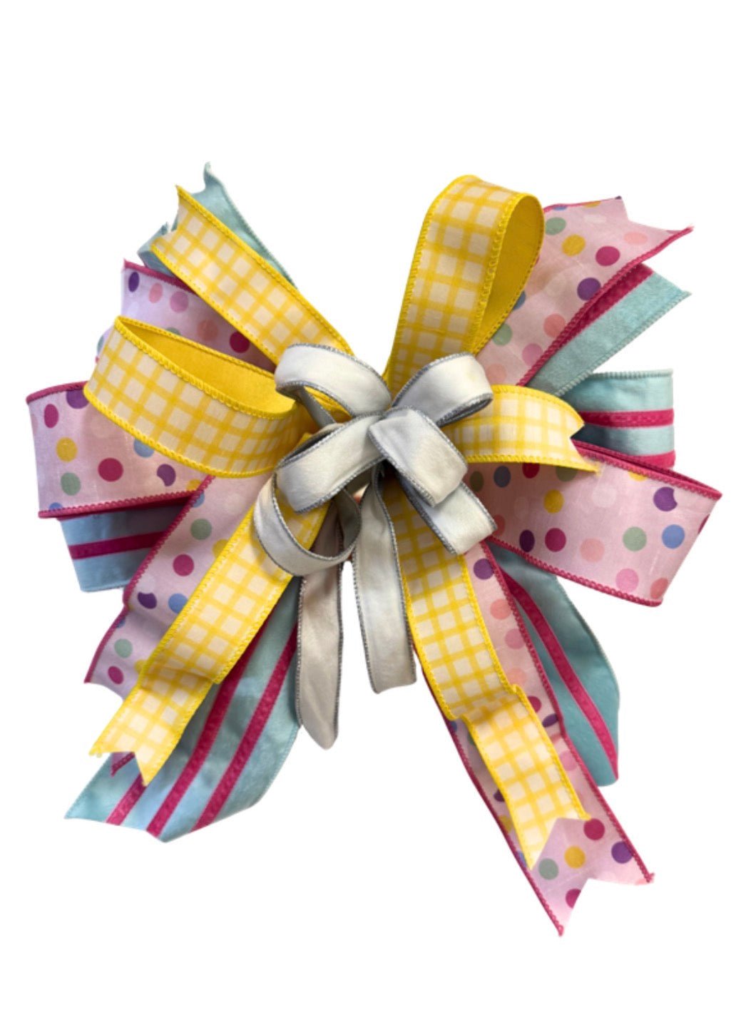 Dots + Stripes Bow - Perch