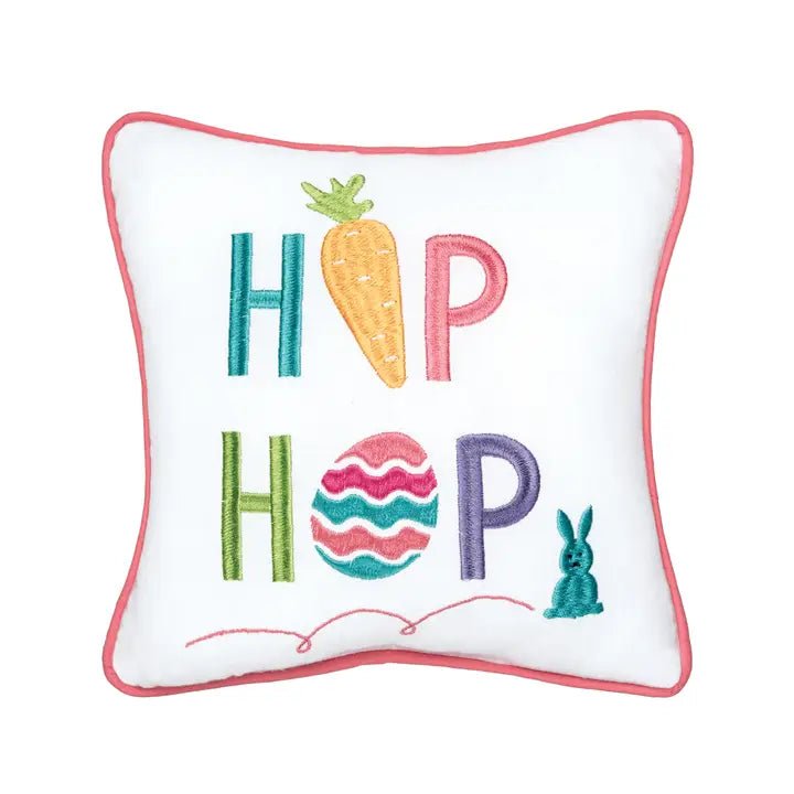 Easter Bunny Hip Hop Throw Pillow - #Perch#