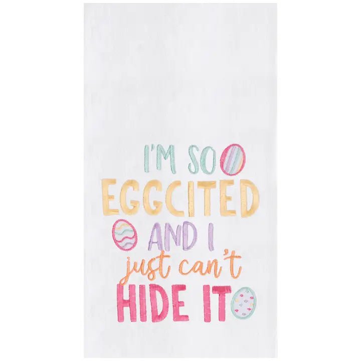 Eggcited Kitchen Towel - #Perch#