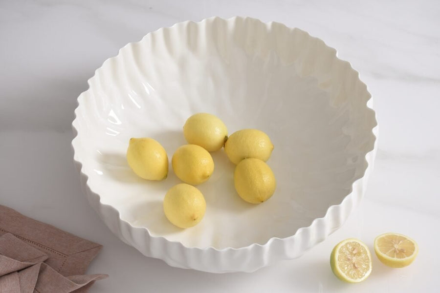 Extra Large Shallow Bowl - #Perch#