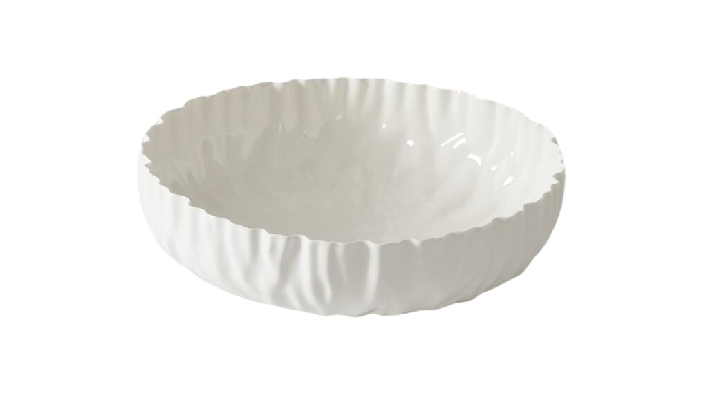 Extra Large Shallow Bowl - #Perch#