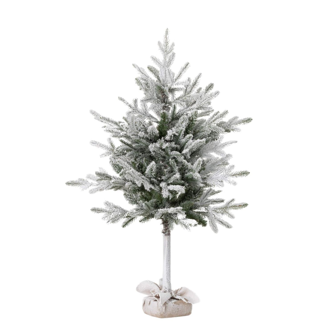 Flocked Pine Tree In Bag - #Perch#