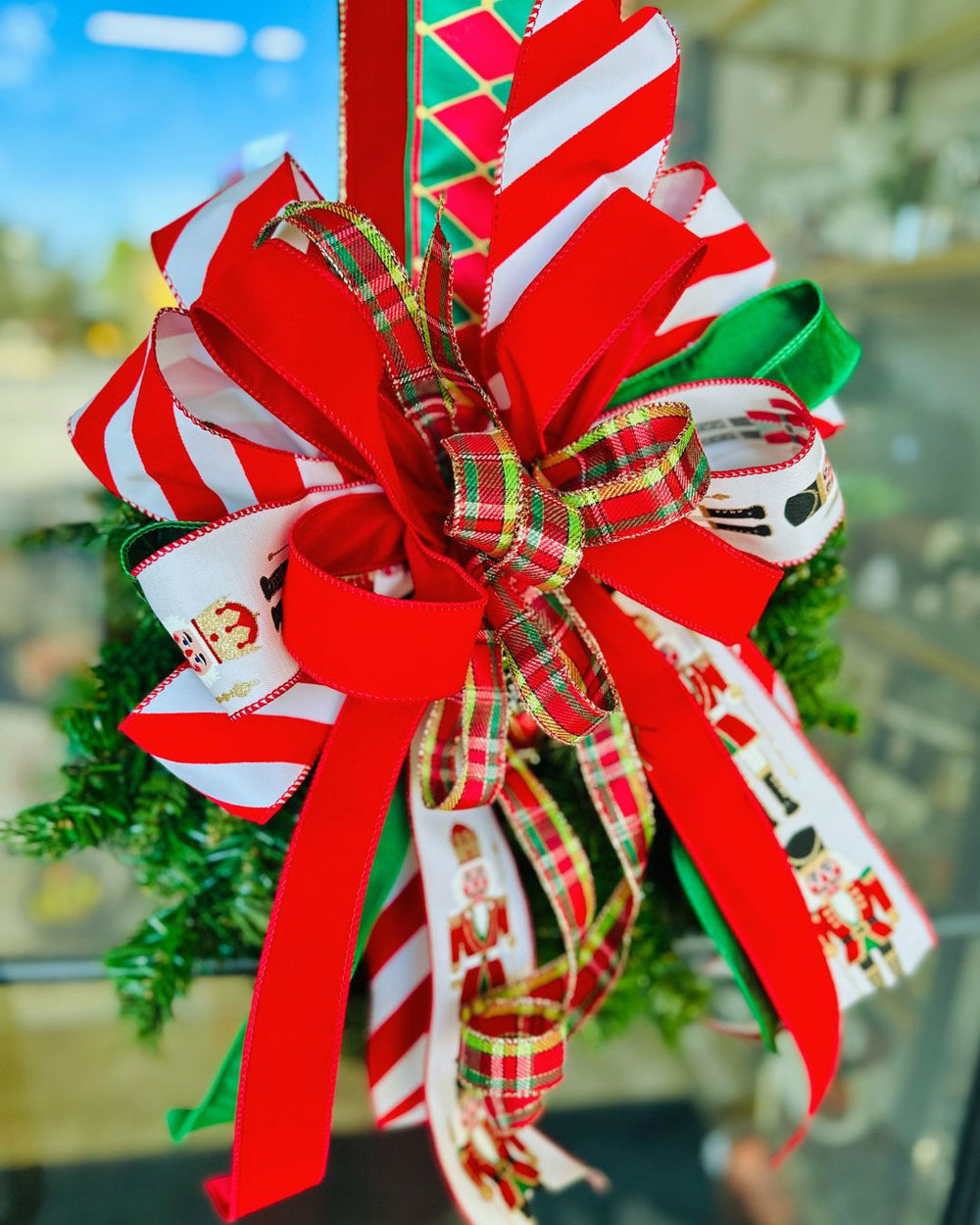 Front & Foyer Nutcracker Noel Wreath - Perch