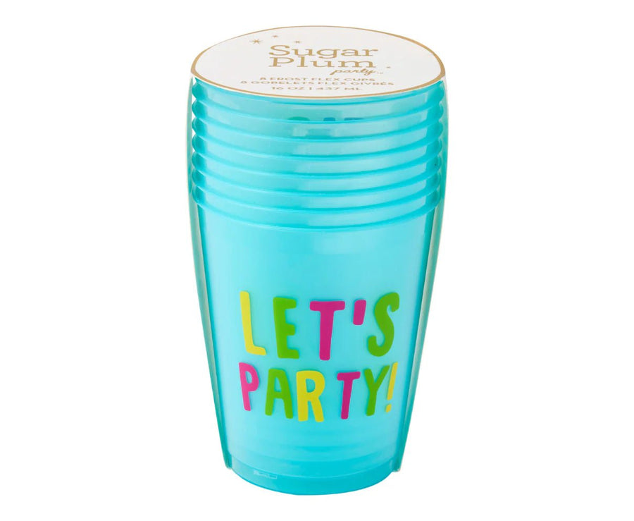 Frost Flex Cups " Let's Party" - #Perch#
