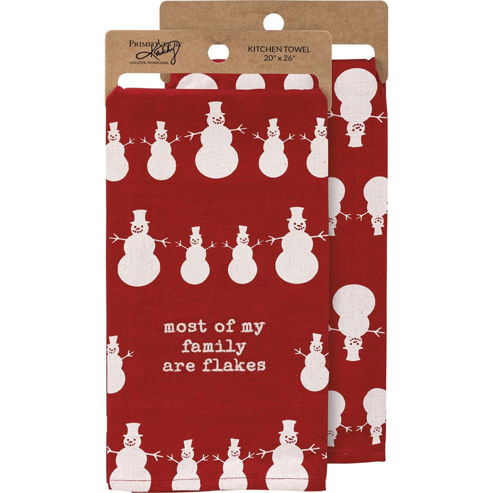 Funny Family Christmas Tea Towels - #Perch#