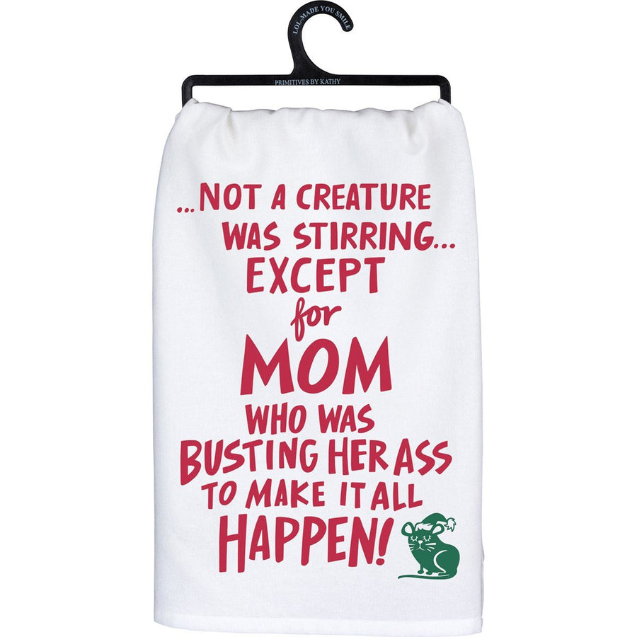 Funny Family Christmas Tea Towels - #Perch#