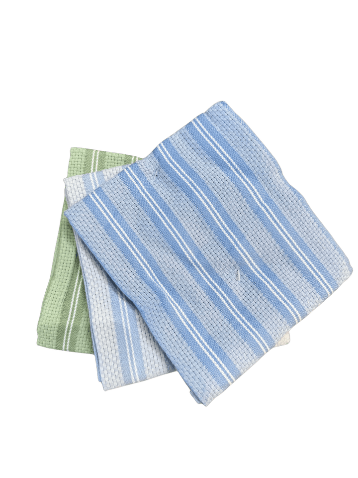 Garden Heavyweight Essentials Dishtowels - Set of 3 - Perch