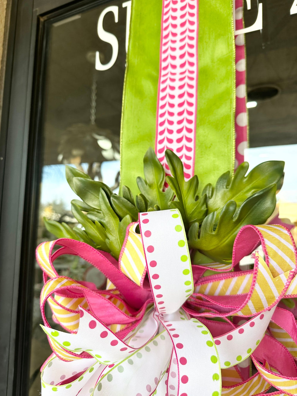 Garden Petals Front & Foyer Swag - Perch