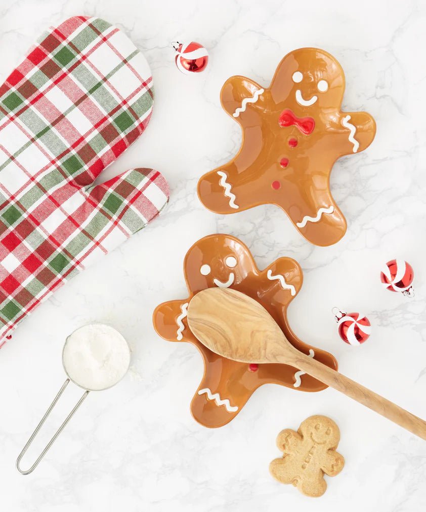 Gingerbread Man Spoon Rest - #Perch#