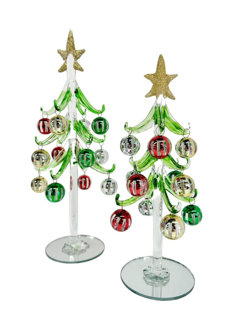 Glass Dangle Ornament Trees - #Perch#