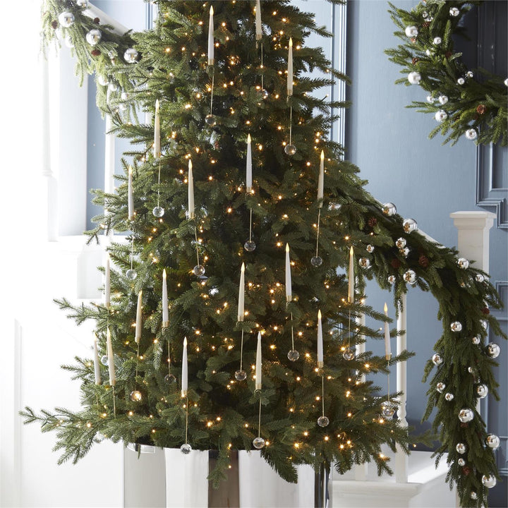 Glass Pendant Hanging Candle Ornaments - Set of 6 - Perch