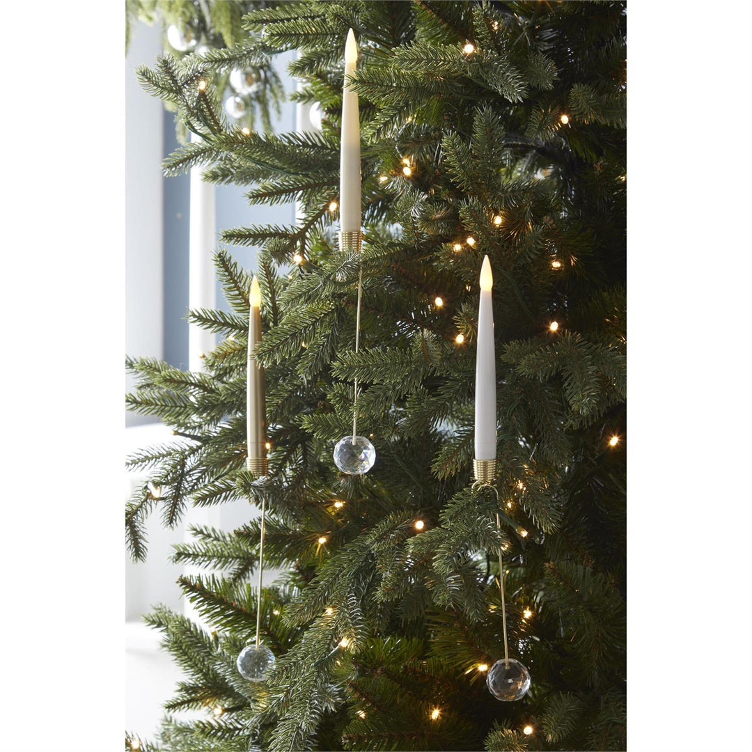 Glass Pendant Hanging Candle Ornaments - Set of 6 - Perch