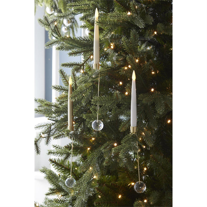 Glass Pendant Hanging Candle Ornaments - Set of 6 - Perch