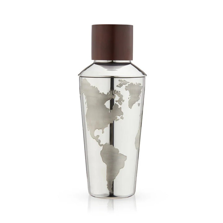 Globe Cocktail Shaker in Stainless Steel - Perch