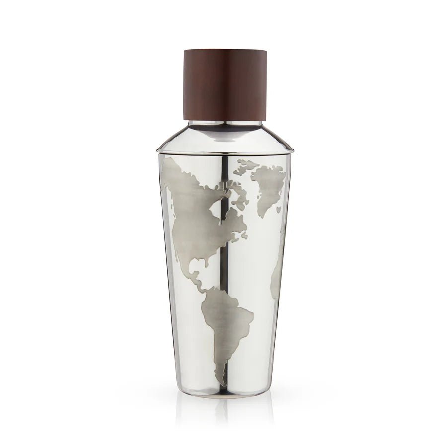 Globe Cocktail Shaker in Stainless Steel - Perch