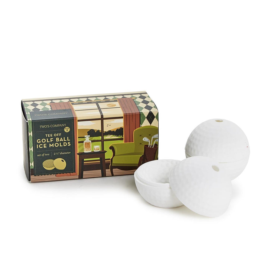 Gold Ball Ice Mold S/2 - Perch