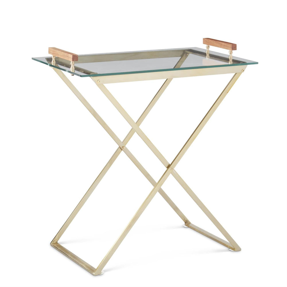 Gold Framed Bar Table - Perch