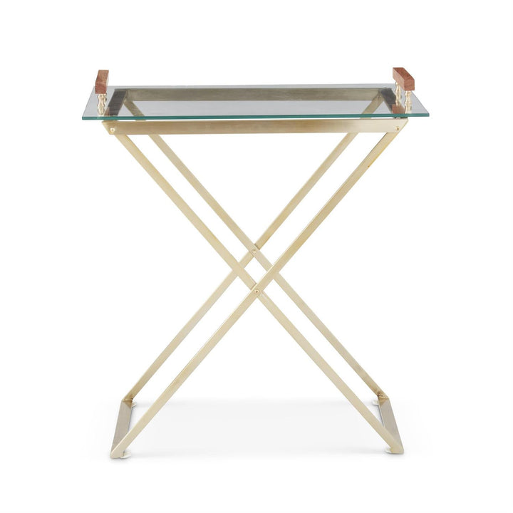 Gold Framed Bar Table - Perch