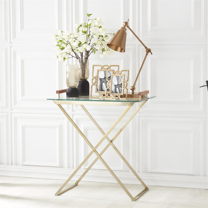 Gold Framed Bar Table - Perch