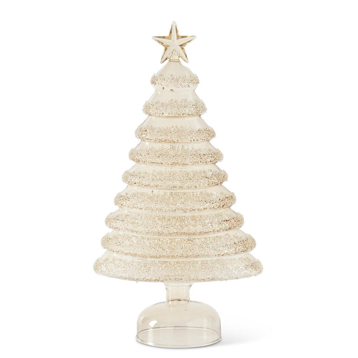Gold Glass Layered Christmas Trees - #Perch#