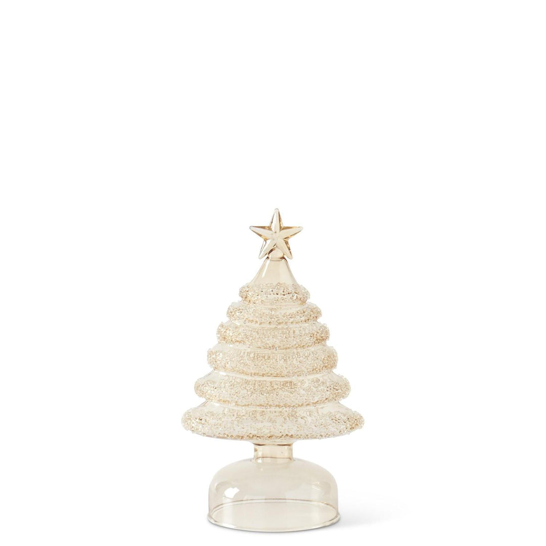 Gold Glass Layered Christmas Trees - #Perch#