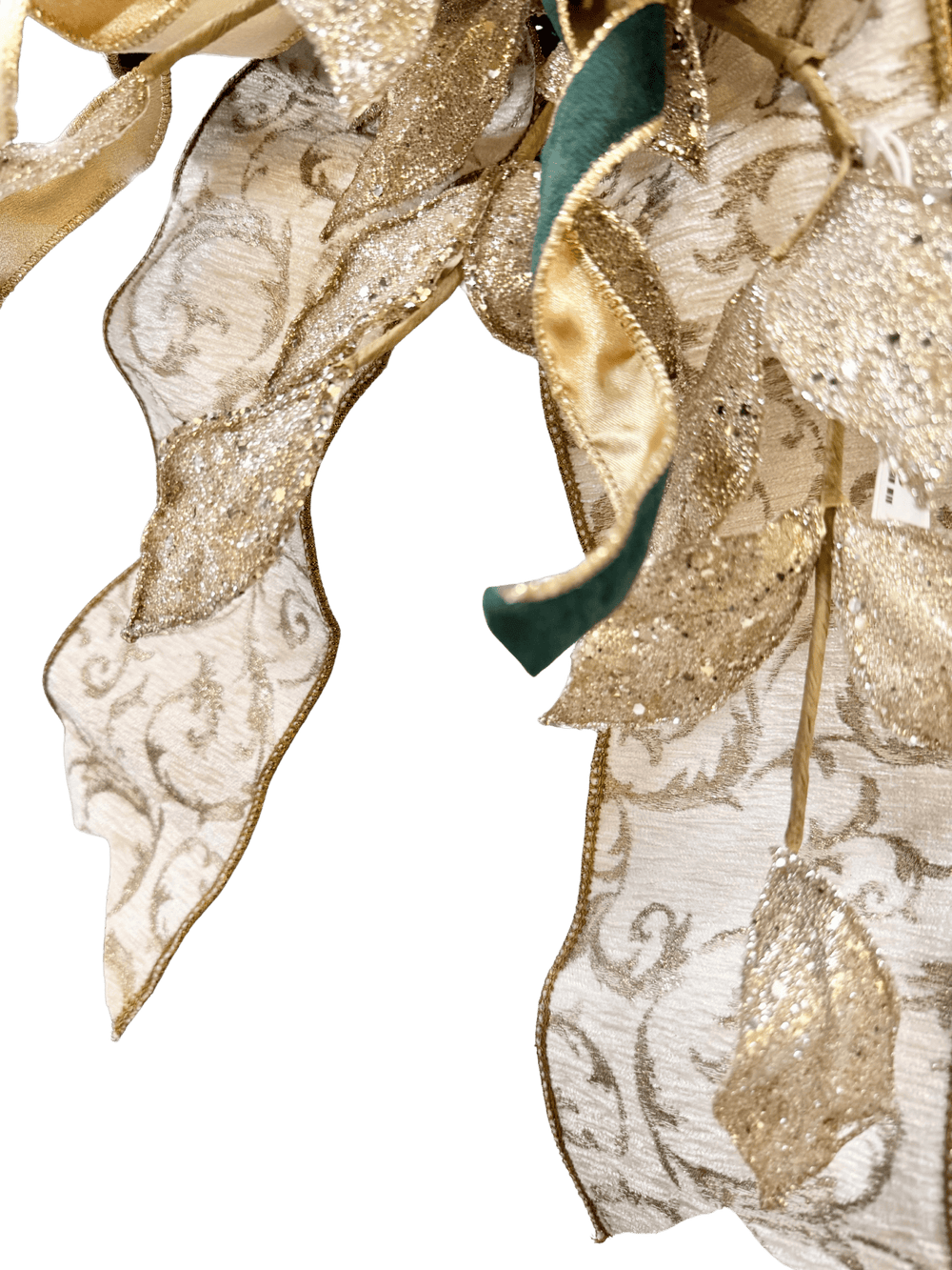 Gold Leaf + Green Wreath - Perch