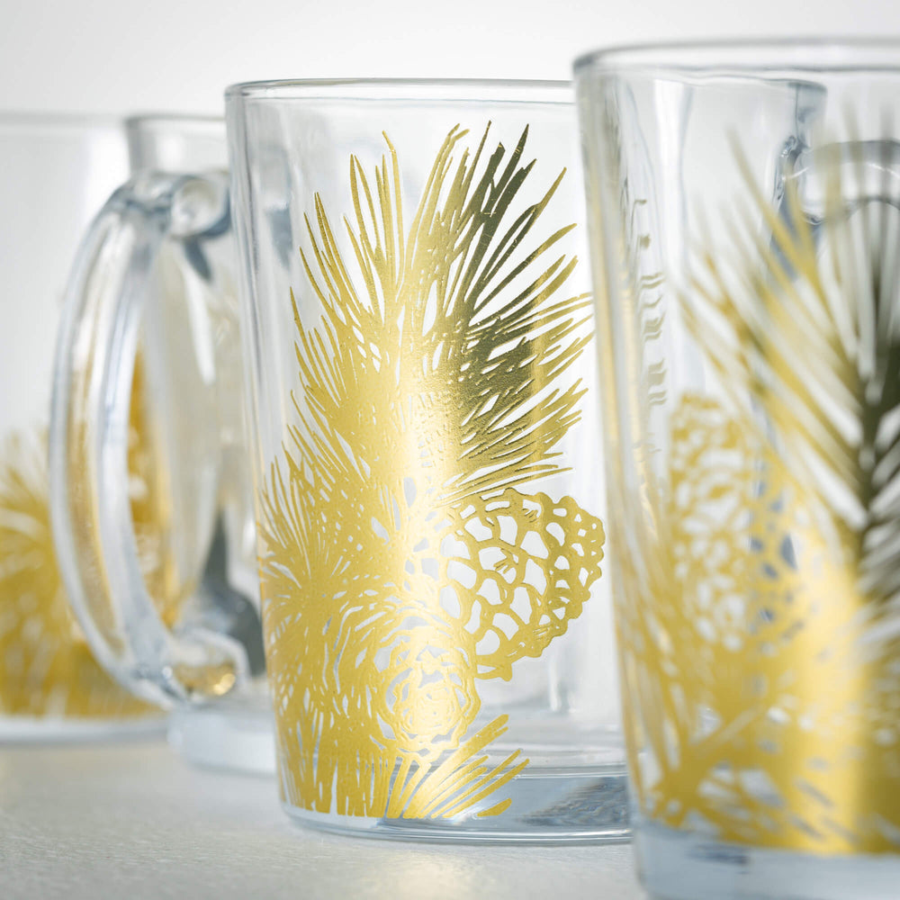 Gold Pine Mugs - #Perch#