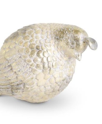 Gold Resin Partridges - #Perch#