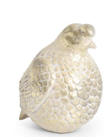 Gold Resin Partridges - #Perch#