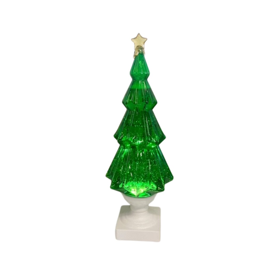 Green Lighted Tree - #Perch#